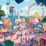 Optimizing Theme Park Queues with Visitor Movement Insights